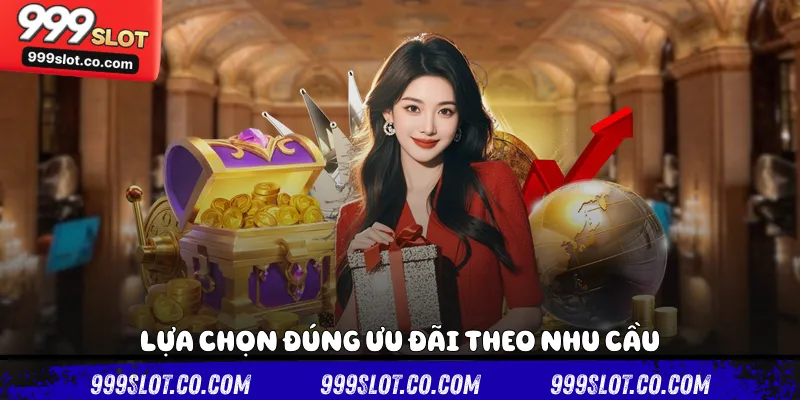 Lựa chọn đúng ưu đãi theo nhu cầu